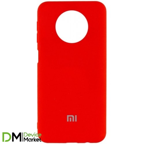 Чехол Silicone Case Xiaomi Redmi Note 9T Red