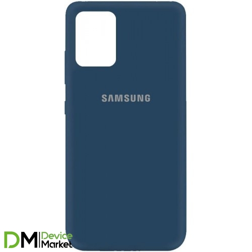 Silicone Case для Samsung A52 A525 Navy Blue