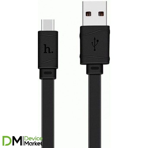 USB кабель Type-C HOCO-X5 Black