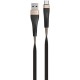 USB кабель Type-C HOCO-U39 Black & Gold - Фото 1
