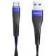 USB кабель Type-C HOCO-U39 Black & Blue