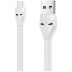 Кабель Hoco U14 Steel USB to Type-C White