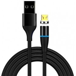 Micro USB кабель Jellico KDS-80 Mafnetic Black