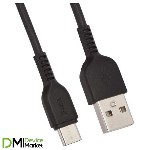 USB кабель Type-C HOCO-X20 2m Black