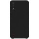 Чехол силиконовый для Samsung A01 Black - Фото 1