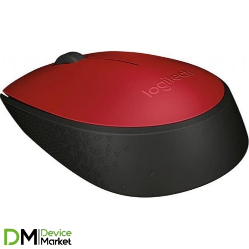 Мышка Logitech M171 USB Red/Black (910-004641)