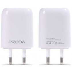 Мережевий зарядний пристрій Remax RP-U11 1A iPhone 5 2в1