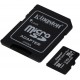 Карта памяти Kingston micro SD 16GB Class 10 A1 + адаптер - Фото 2