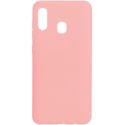 Чохол силіконовий для Samsung A20 Pink