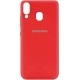 Silicone Case Samsung A40 Red - Фото 1