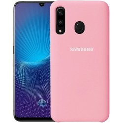 Silicone Case Samsung A40 Pink