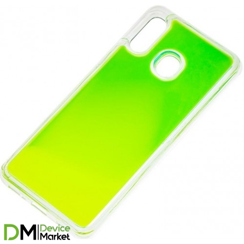 Чехол Neon Sand glow in the dark для Samsung A20/A30 Зеленый
