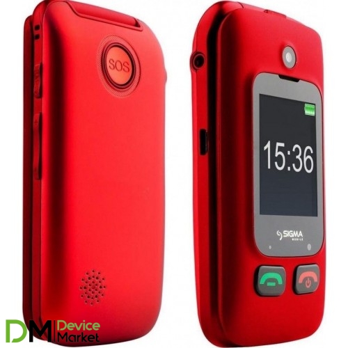 Sigma Mobile Comfort 50 Shell Duo Red