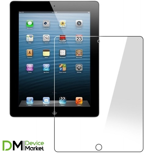 Захисне скло для планшета iPad 2/3/4