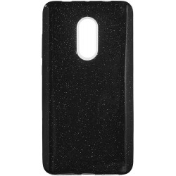 Silicone Case for Xiaomi Redmi Note 4X Black Shine