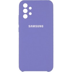 Silicone Case Full Camera для Samsung A32 Elegant Purple