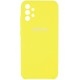 Silicone Case Full Camera для Samsung A32 Bright Yellow