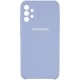 Silicone Case Full Camera для Samsung A32 Lilac Blue