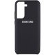 Silicone Case для Samsung S21 Plus Black