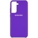 Silicone Case для Samsung S21 Violet
