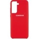 Silicone Case для Samsung S21 Red - Фото 1