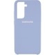 Silicone Case для Samsung S21 Lilac Blue