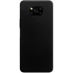 Чехол силиконовый для Xiaomi Poco X3/X3 Pro Black