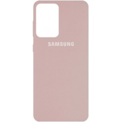 Silicone Case для Samsung A72 A725 Pink Sand