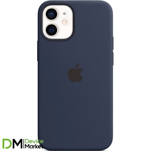 Silicone Case для iPhone 12 mini Navy Blue