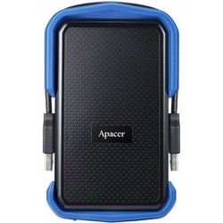 Накопичувач зовнішній HDD 2.5 USB 2.0TB Apacer AC631 Black/Blue (AP2TBAC631U-1)