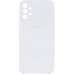 Silicone Case Full Camera для Samsung A72 A725 White
