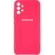 Silicone Case Full Camera для Samsung A72 A725 Shiny Pink