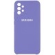 Silicone Case Full Camera для Samsung A72 A725 Elegant Purple - Фото 1