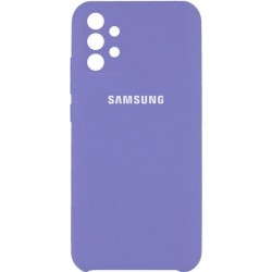 Silicone Case Full Camera для Samsung A52 A525 Elegant Purple