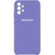 Silicone Case Full Camera для Samsung A52 A525 Elegant Purple - Фото 1