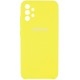 Silicone Case Full Camera для Samsung A52 A525 Bright Yellow - Фото 1