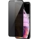 Защитное стекло для iPhone X/XS/11 Pro Privacy Matte Black - Фото 1