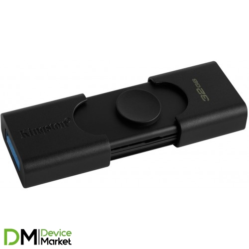 Флеш память Kingston DataTraveler Duo USB 3.2 Gen 1 32 GB (DTDE/32GB)