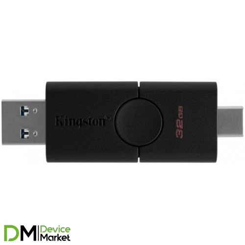 Флеш память Kingston DataTraveler Duo USB 3.2 Gen 1 32 GB (DTDE/32GB)