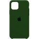 Silicone Case iPhone 11 Pro Max Dark Green - Фото 1