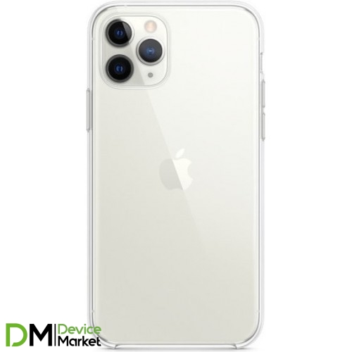 Чехол Silicone Case для iPhone 11 Pro Max прозрачный