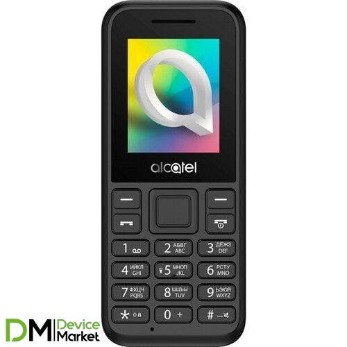 Телефон Alcatel 1066 Dual SIM Black UA