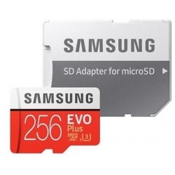 Карта пам'яті Samsung MicroSDXC 256GB Class 10 + Ad EVO PLUS V2 (MB-MC256HA/RU) R/W 100/90 Mb/s