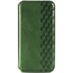Чехол-книжка Getman Cubic для Xiaomi Redmi Note 10 Pro Green