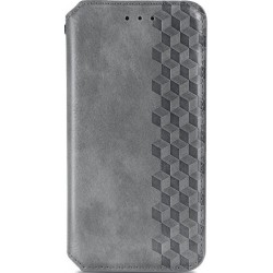 Чехол-книжка Getman Cubic для Xiaomi Redmi Note 10 Pro Gray