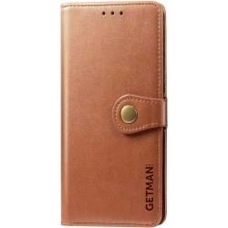 Чехол-книжка Getman Gallant для Xiaomi Redmi Note 10/10s/Poco M5s Brown