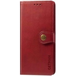 Чехол-книжка Getman Gallant для Xiaomi Redmi Note 10/10s/Poco M5s Red