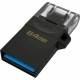 Флеш память Kingston DT MicroDuo 3 G2 64GB, USB 3.2 Black - Фото 4