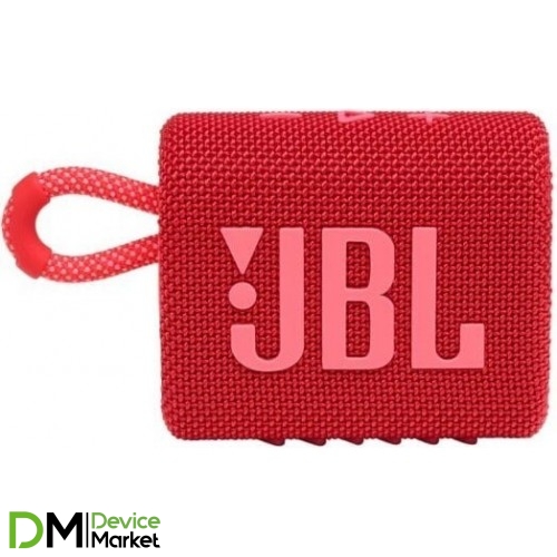 Колонка JBL GO 3 Red (JBLGO3RED)