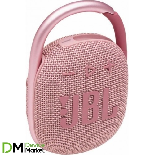 Колонка JBL Clip 4 Pink (JBLCLIP4PINK)